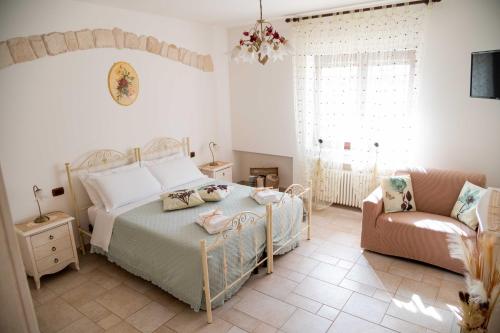 Dimora Aia Piccola客房内的一张或多张床位