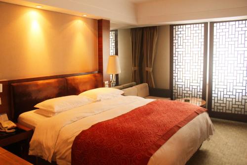 北京五洲大酒店客房内的一张或多张床位