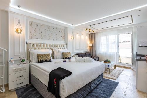 Sadaret Hotel&Suites Istanbul -Best Group Hotels客房内的一张或多张床位