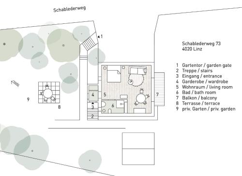 ENTZÜCKENDES GÄSTESTÖCKL am Linzer Pöstlingberg平面图