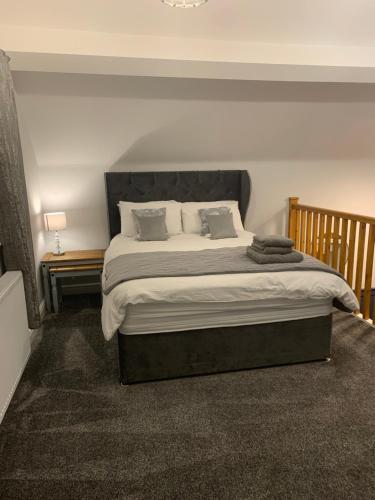Minneymoor lodge客房内的一张或多张床位