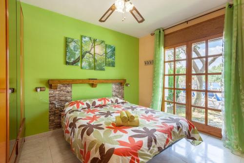 Villa Gessami客房内的一张或多张床位