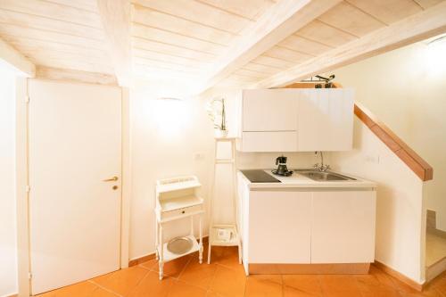 乐斯坦斯迪伽利略酒店的厨房或小厨房