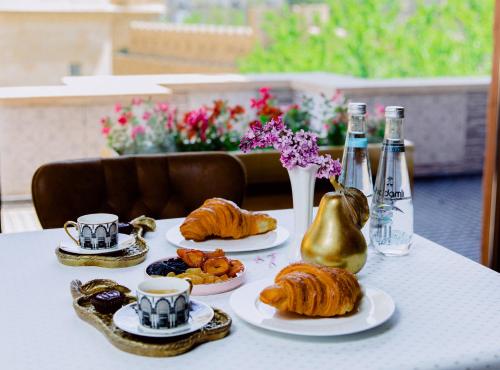 Royal Antique Boutique Hotel提供给客人的早餐选择