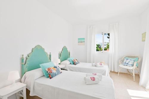 Villa Can Contestí客房内的一张或多张床位