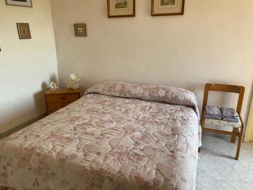 Casa Nonna Velia客房内的一张或多张床位