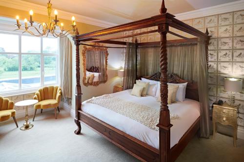 格拉斯米尔别墅酒店客房内的一张或多张床位