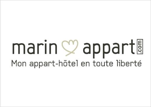 拉瓦勒Les Apparts de Marin的禁止酷刑的母亲代理旅馆标志