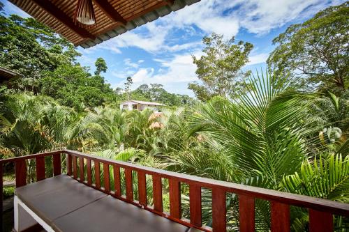 Villa Lu Amazon Ecolodge外面的花园