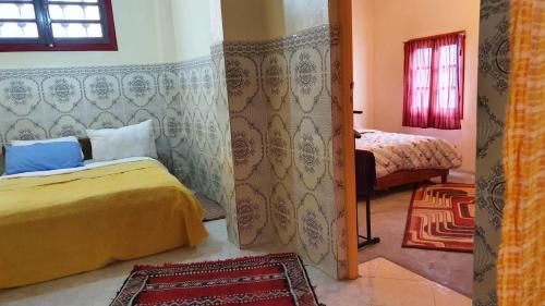 Dar Relax Hostel, Gorges de Todra客房内的一张或多张床位