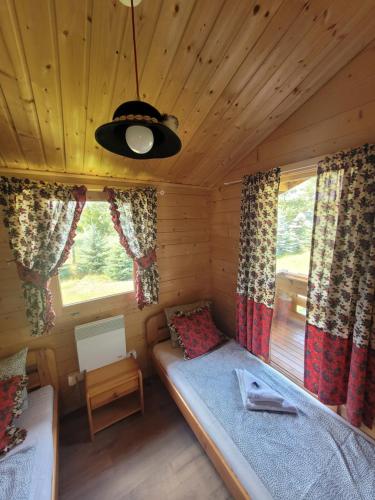 Camping Family客房内的一张或多张床位
