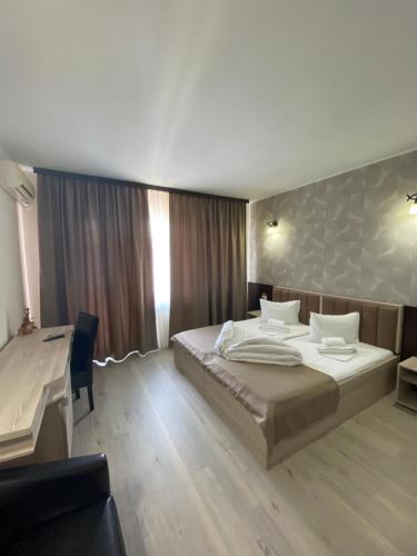 盆苏尼亚达米罗酒店客房内的一张或多张床位