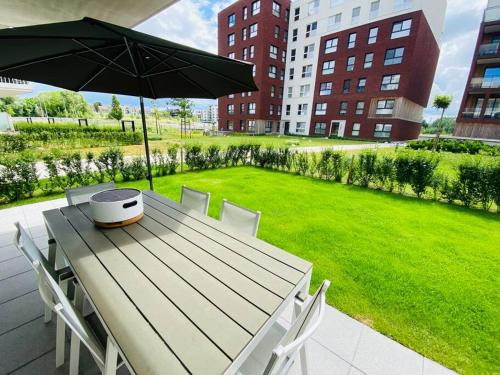 HarelbekeLuxury apartment "Volmolen" with garden, terrace and free parking的相册照片