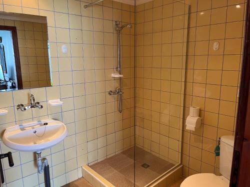 莫尔斯基布里亚格酒店的一间浴室