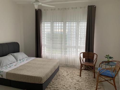Pudina Home, Putrajaya客房内的一张或多张床位