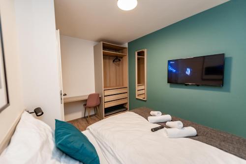 赫拉德茨 - 克拉洛韦Apartments 4u: KAMPUS Upstairs Hradec Králové的相册照片