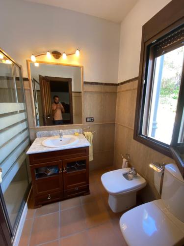 VILLA BRISA DE LA ANTILLA的一间浴室