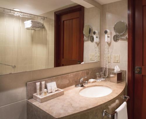 派帕公约中心Spa酒店的一间浴室