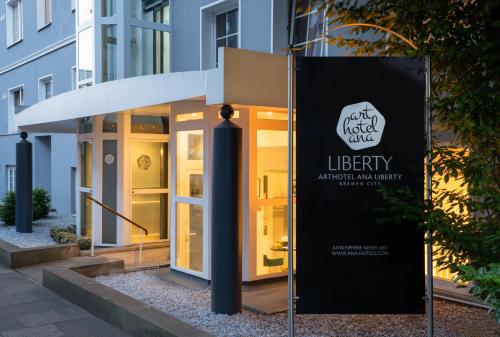 Arthotel ANA Liberty Bremen City的证书、奖牌、标识或其他文件