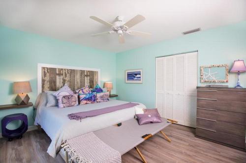 COQUINA BEACH 3G客房内的一张或多张床位