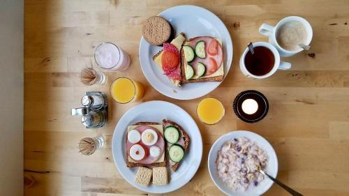Hotel Natur Akureyri提供给客人的早餐选择