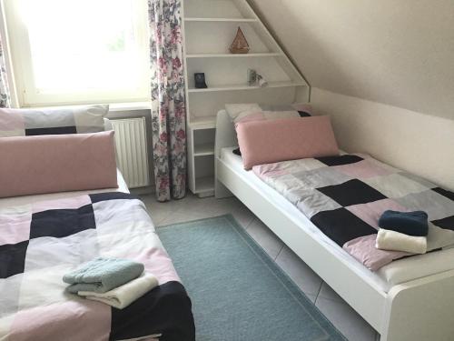 Ostseewellen客房内的一张或多张床位