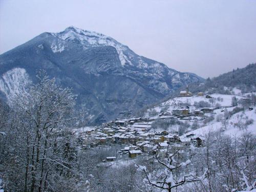 冬天的Tiny House Dolomiti