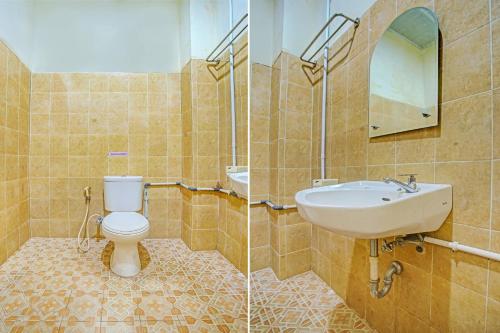 OYO 90947 Hotel Sarbini的一间浴室