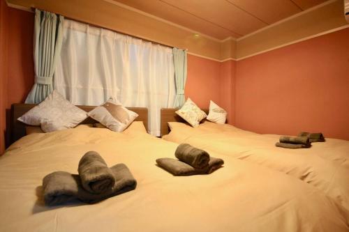 FITINN OSHIAGE 302客房内的一张或多张床位