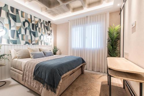JUAN BRAVO Apartamento a estrenar con PISCINA客房内的一张或多张床位