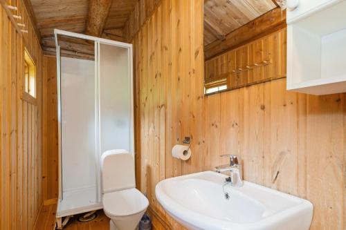 Ljoshaugen Camping的一间浴室