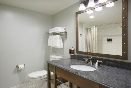 大峡谷铁路酒店的一间浴室