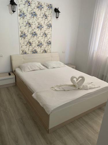 Mamaia Nord Apartament Diana客房内的一张或多张床位