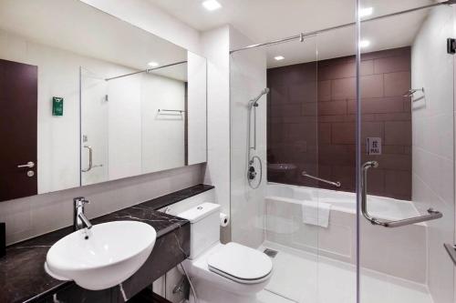吉隆坡宾乐雅服务公寓的一间浴室