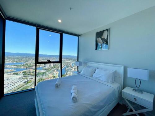 黄金海岸Luxury stunning riverview 1 bedroom apt 479F的相册照片