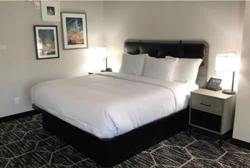 La Quinta Inn & Suites by Wyndham Corpus Christi Southeast客房内的一张或多张床位