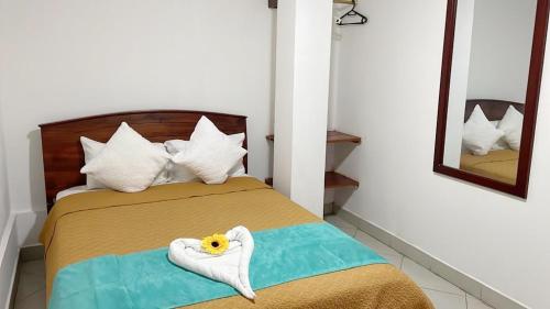 卡里沙II背包客旅馆客房内的一张或多张床位