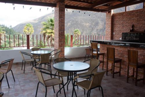 Huascarán Inn餐厅或其他用餐的地方