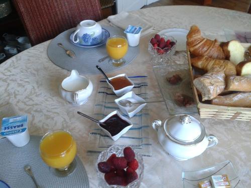 拉马萨那住宿加早餐酒店提供给客人的早餐选择