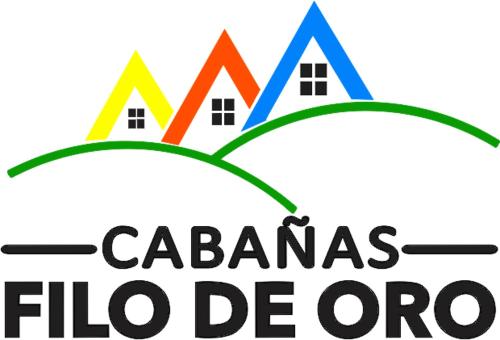 贾丁Cabaña Filo de Oro, jardín的卡拉巴萨斯弗利科徽标