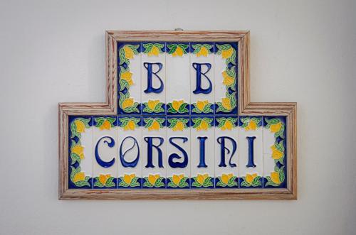 博洛尼亚B&B Corsini的墙上的中央标志
