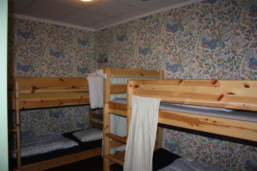 斯德哥尔摩住宿加早餐旅馆的一间客房内配有两张双层床的房间