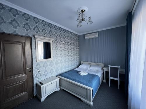 佐洛托伊法赞酒店客房内的一张或多张床位