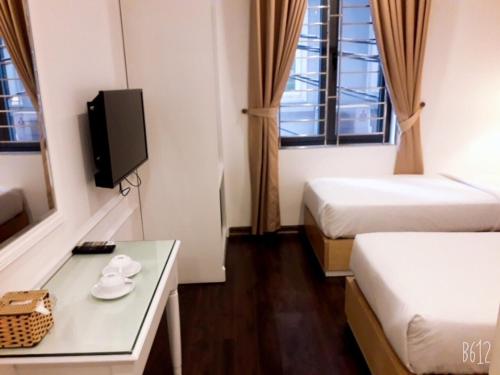 Khách Sạn A83Hotel客房内的一张或多张床位