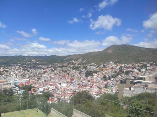 La Casa Rosa Guanajuato鸟瞰图