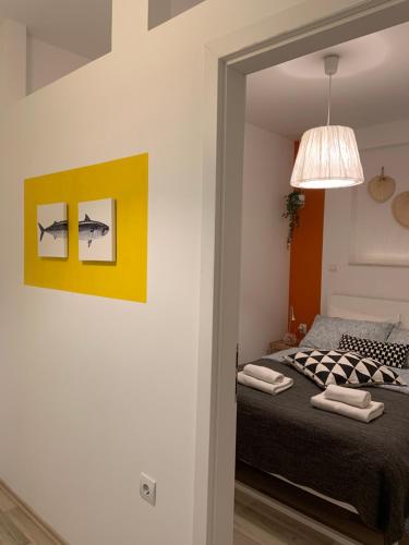 Rooms & Apartments La Casa di Loreto客房内的一张或多张床位