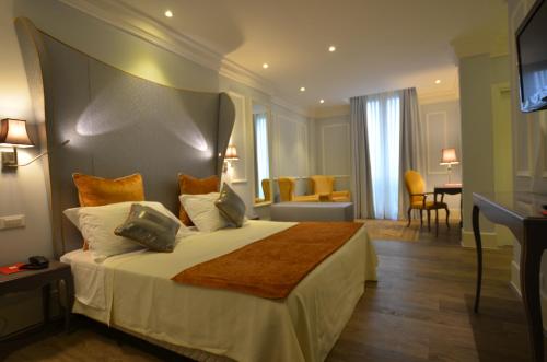 坎普玛泽欧酒店客房内的一张或多张床位