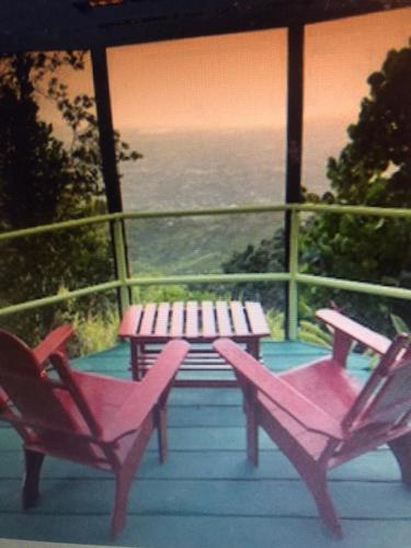 Ginger Lodge Cottage, Peters Rock, Woodford PO St Andrew, Jamaica - this property is not in Jacks Hill