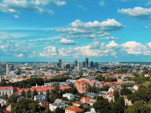 Panoramic Apartment Vilnius鸟瞰图