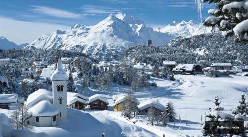 冬天的Ca del Forno St Moritz
